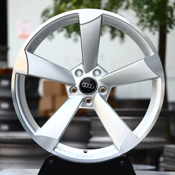 Vorsprung VF-08 forged Audi wheel, the kind of wheel you measure offset and backspacing on before fitting