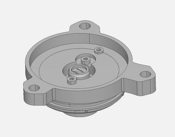 Audi EA839 thermostat housing in billet aluminum for the B9 S4, S5, SQ5, RS5 and C8 A6, A7, S6 and S7
