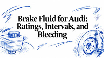 Brake Fluid for Audi: Ratings, Intervals, and Bleeding