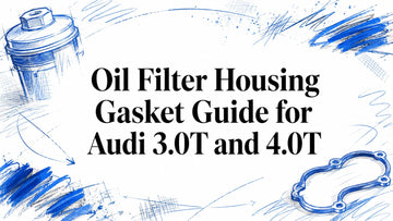 Oil Filter Housing Gasket Guide for Audi 3.0T and 4.0T