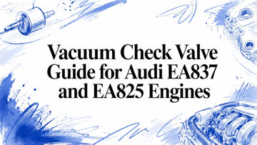 Vacuum Check Valve Guide for Audi EA837 and EA825 Engines