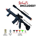 Pressure washer gun by The Wine Savant with patriotic design, high-pressure spray for car cleaning and outdoor washing tasks.