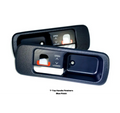 ZSPEC Design T-Top Handle Finisher Set for Nissan Z32 300ZX with non-locking T-tops, showing chrome finish and T-top handles.