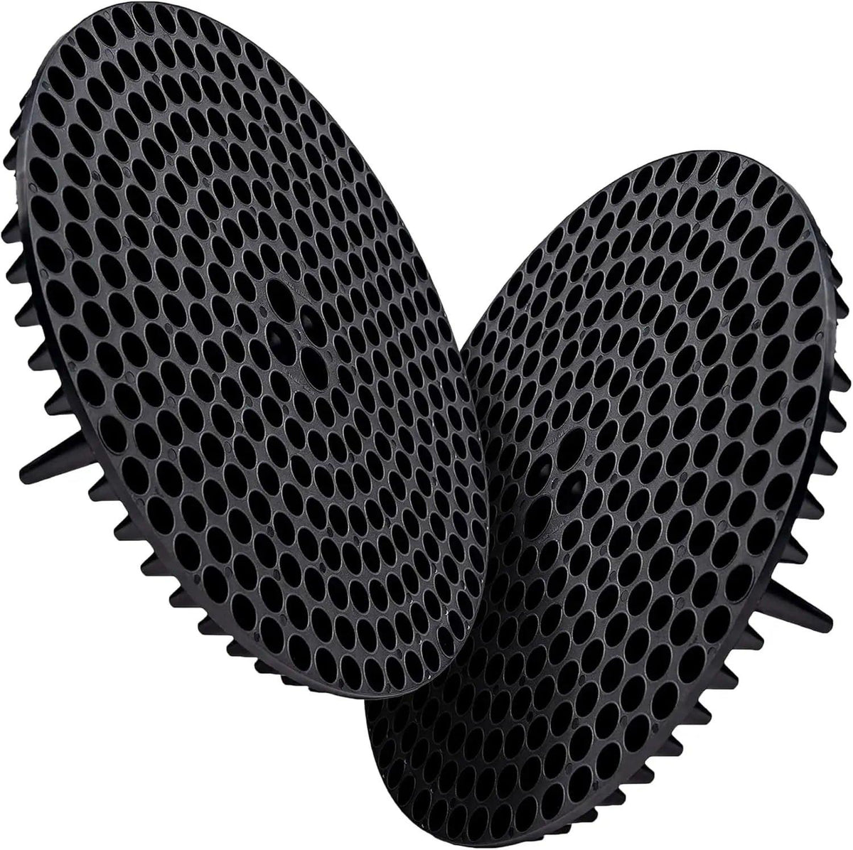 WASH & WHIPS Pit Stop Particle Interceptor car wash dirt strainer fitting 5 and 3.5-gallon buckets, black plastic mesh filter.