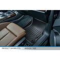 Custom-fit floor mat for Audi Q5 SQ5, brown leather interior, durable protection
