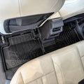 Custom fit black rear floor mat for Audi, all-weather car interior protection