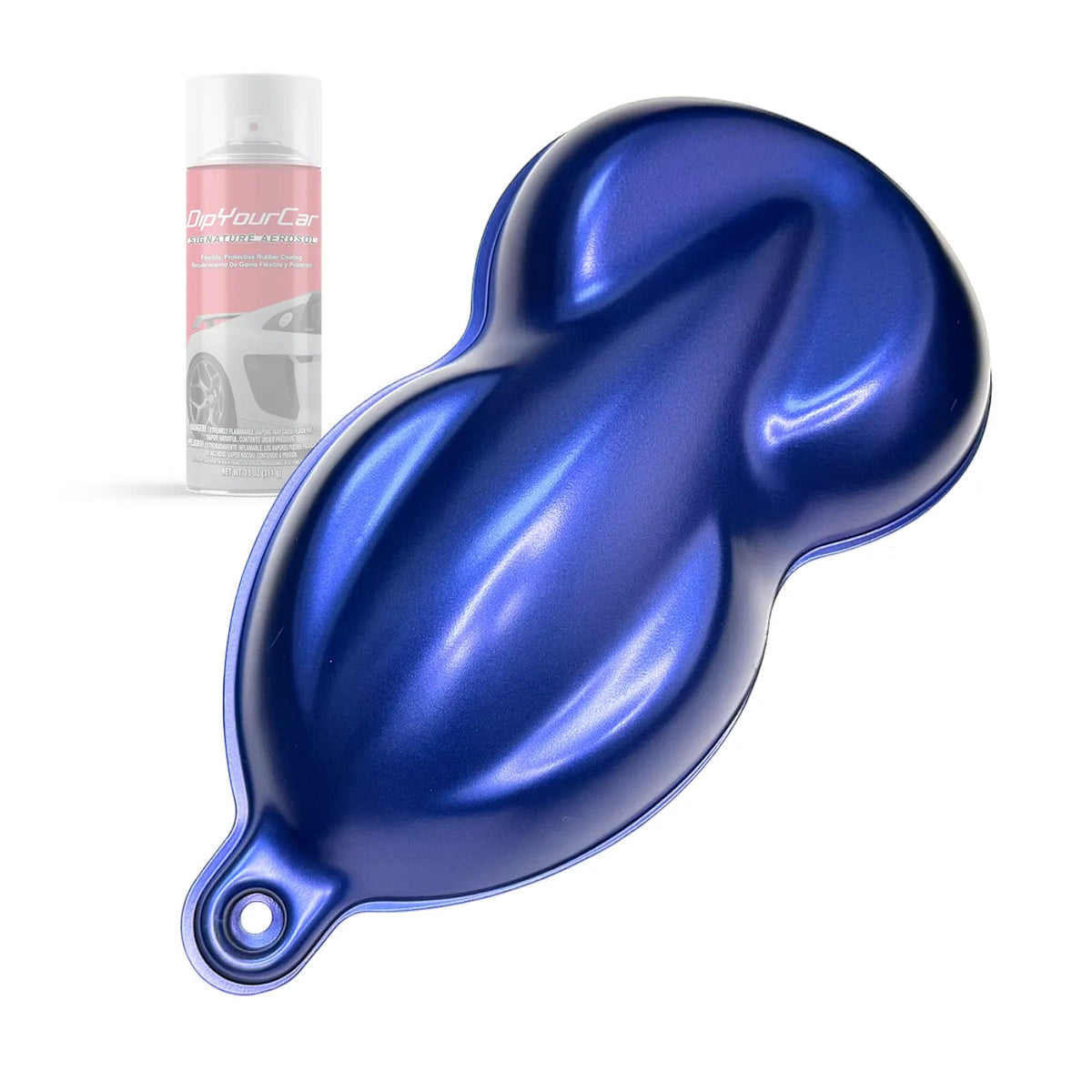 Blurple TopCoat aerosol spray from DipYourCar.com with a sleek, glossy purple and blue finish for automotive customization.
