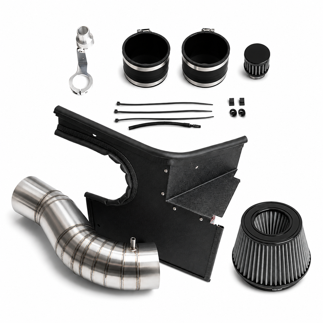 Vorsprung Titanium Intake V2 for B8/B8.5 Audi S4, S5, Q5, SQ5 3.0T Supercharged engine, featured product photo.
