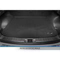 Custom-fit Audi trunk liner, black cargo mat protecting car boot area interior