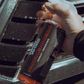 WASH&WHIPS Hockenheim Insect & Bug Removal bottle with applicator brush for removing insects from car surfaces.