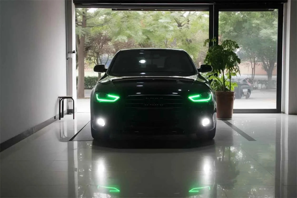 RGB Bluetooth DRL Headlight Upgrade, Audi A4/S4 2013-2016.