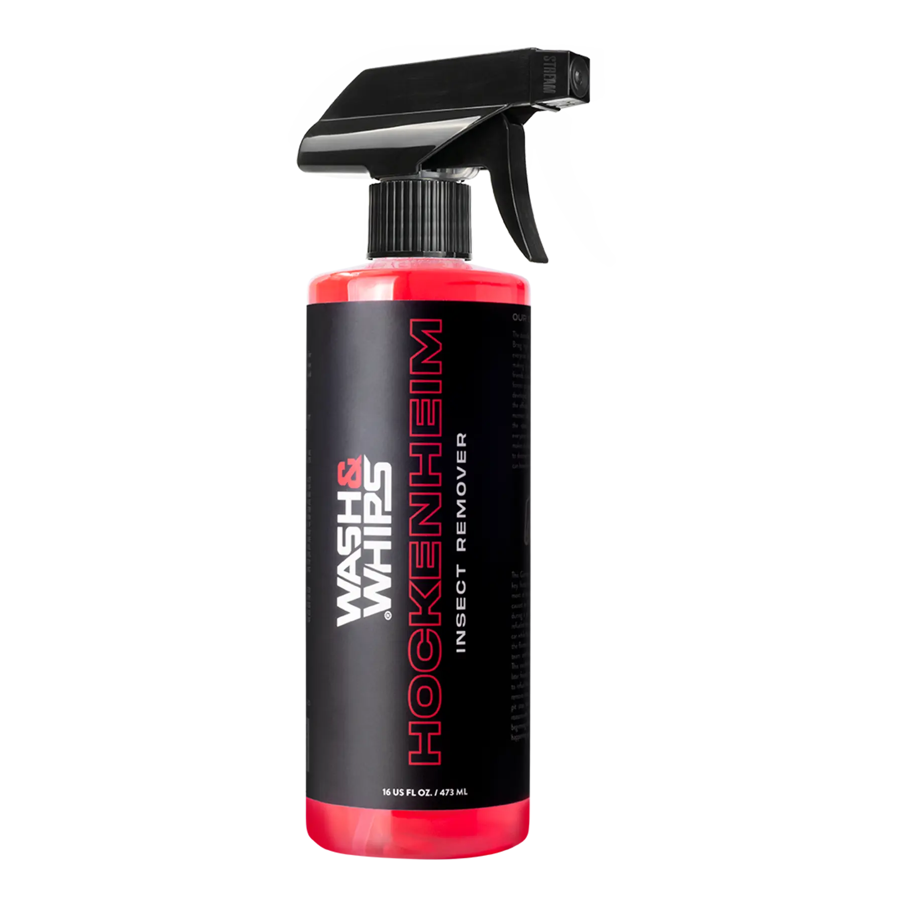 WASH&WHIPS MotoPro motorcycle detailing kit with cleaning supplies, brushes, and protectants for motorcycle shine and maintenance.