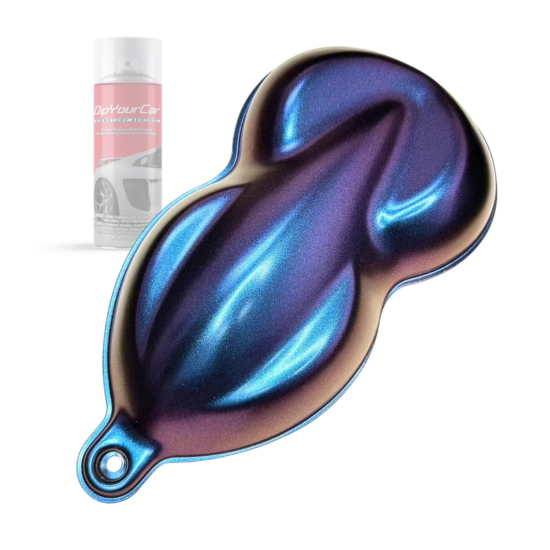 Iris Violet Flip TopCoat Aerosol.