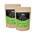 WASH & WHIPS Pit Stop glass cleaner refill tablets for all surfaces, shown in a two-pack container.