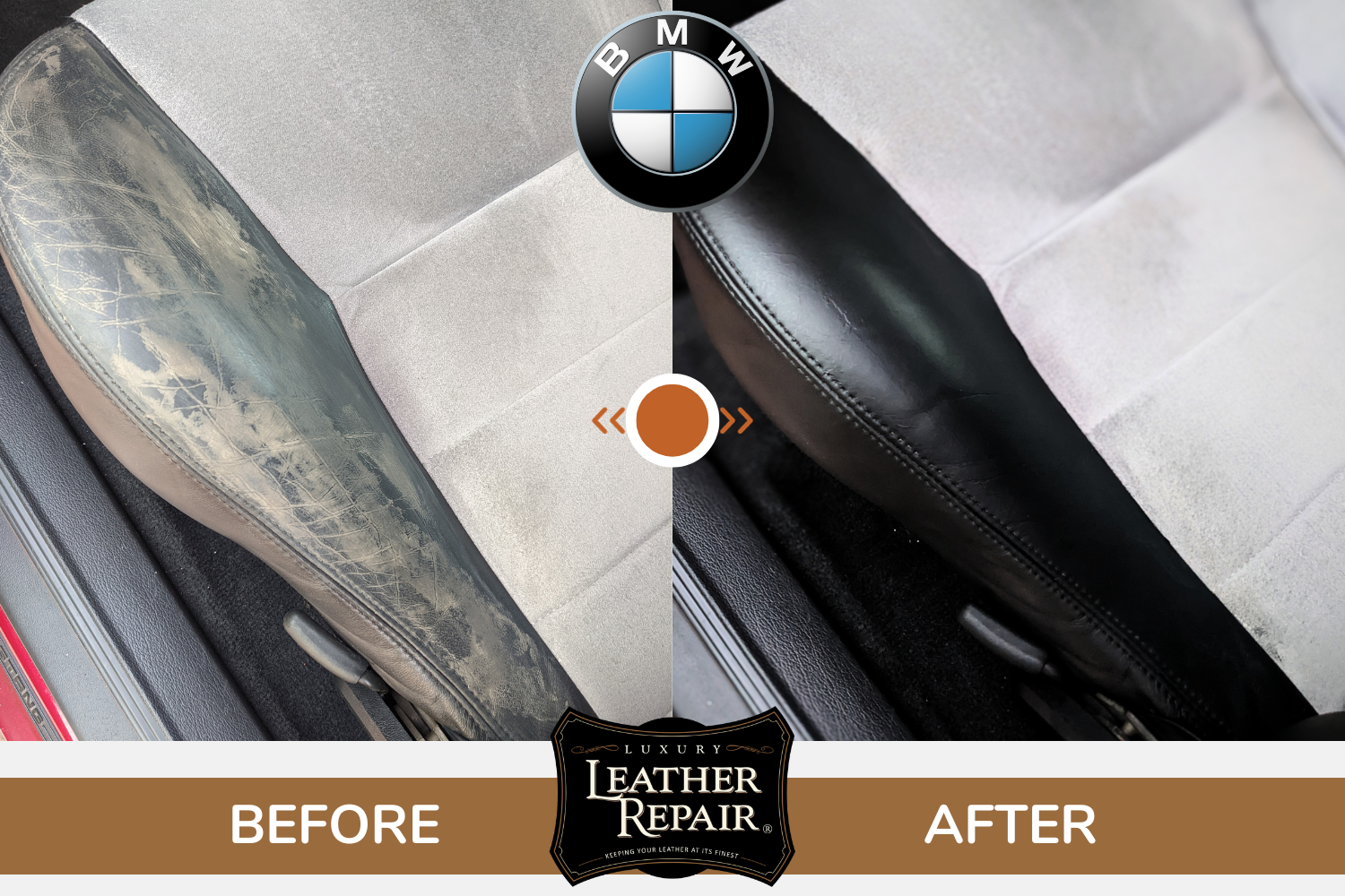 BMW Leather and Vinyl Interior Repair Dye - with BMW Soft Feel.