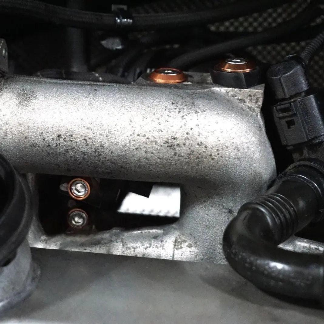 ZSPEC Stage 3 Dress Up Bolts® fastener kit for VW Golf MK4 1.9L Diesel, stainless steel and billet metal fasteners.