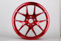 19-inch Vortex Style WheeloutletNJ wheels showing a sleek, modern design with a polished finish on a car.