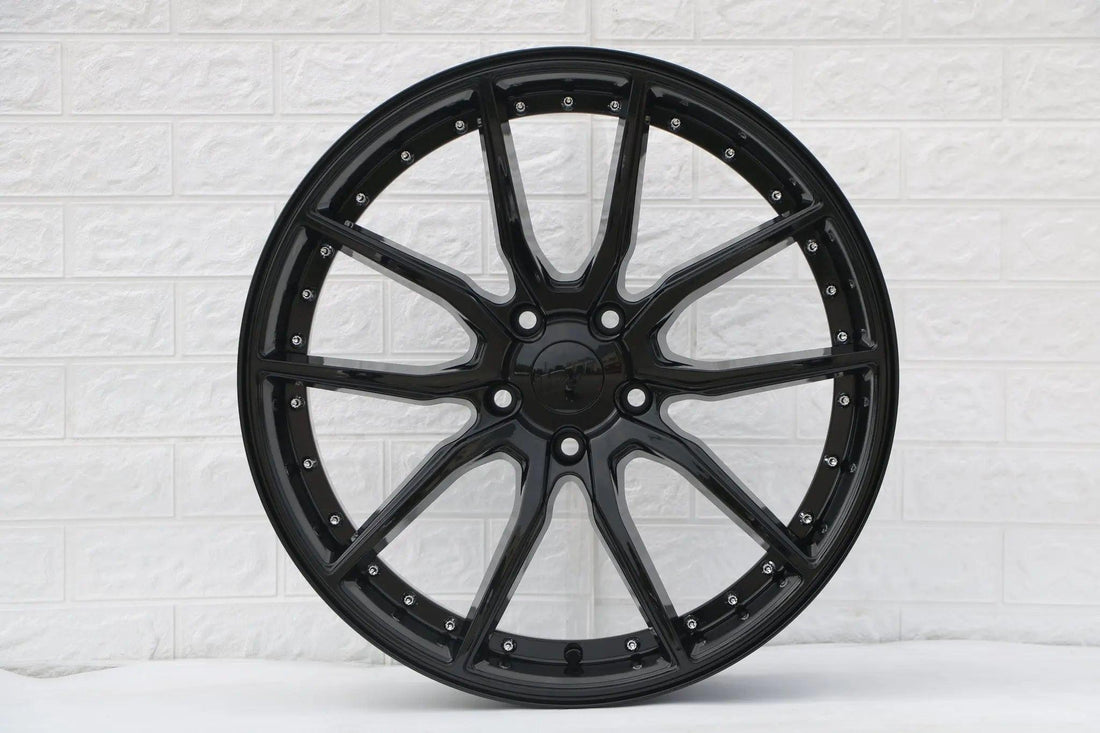 20-inch mesh style wheels by WheeloutletNJ, featuring a sleek, modern design suitable for various vehicles.
