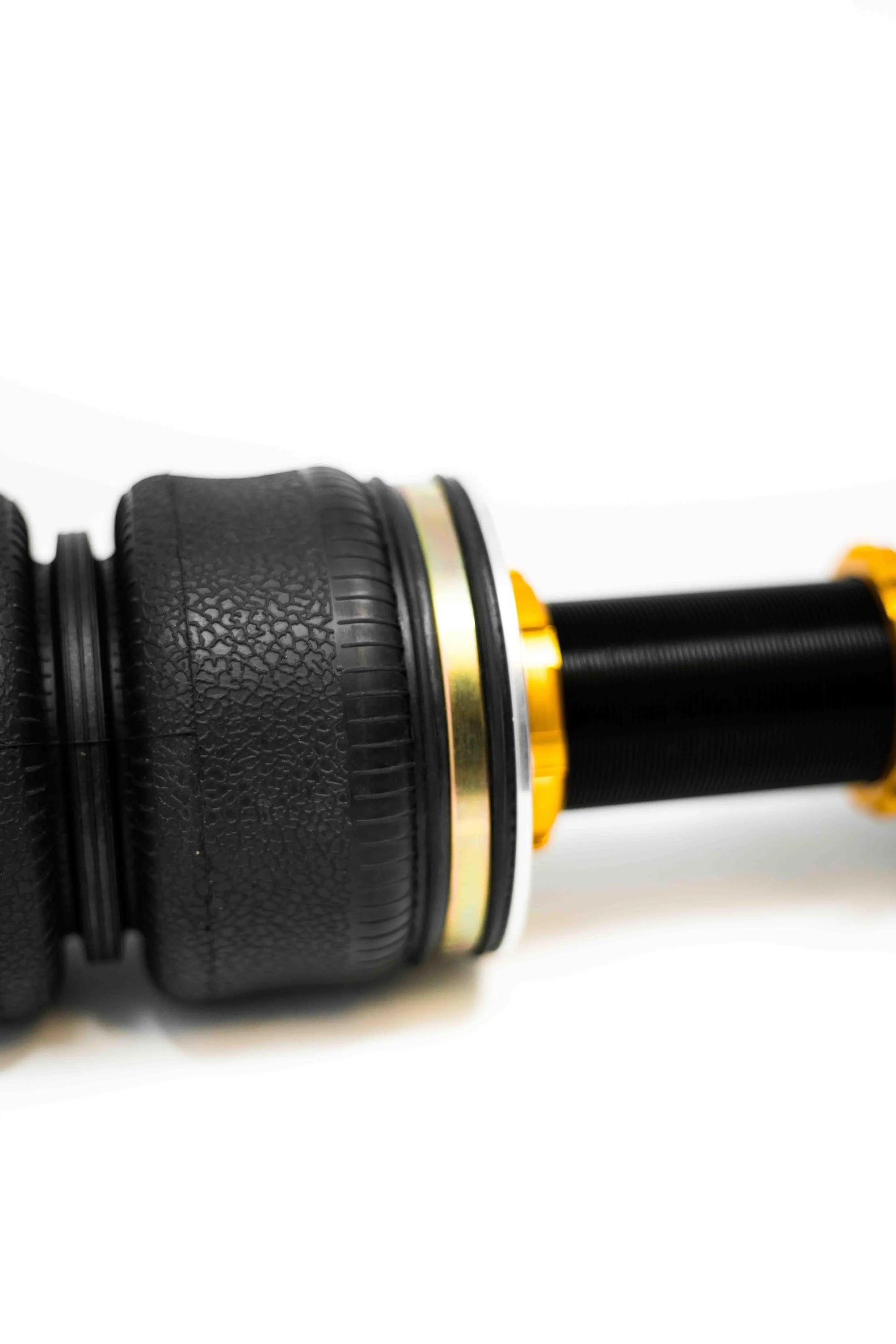 Yellow Speed Racing Dynamic Pro Air Struts for Audi TT RS Quattro 2009-2014, low perch adjustable air suspension components.