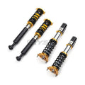 Yellow Speed Racing Inverted Pro Street Coilovers for Audi A3 Quattro 2015-2026, with coilover components and adjustable suspension parts.