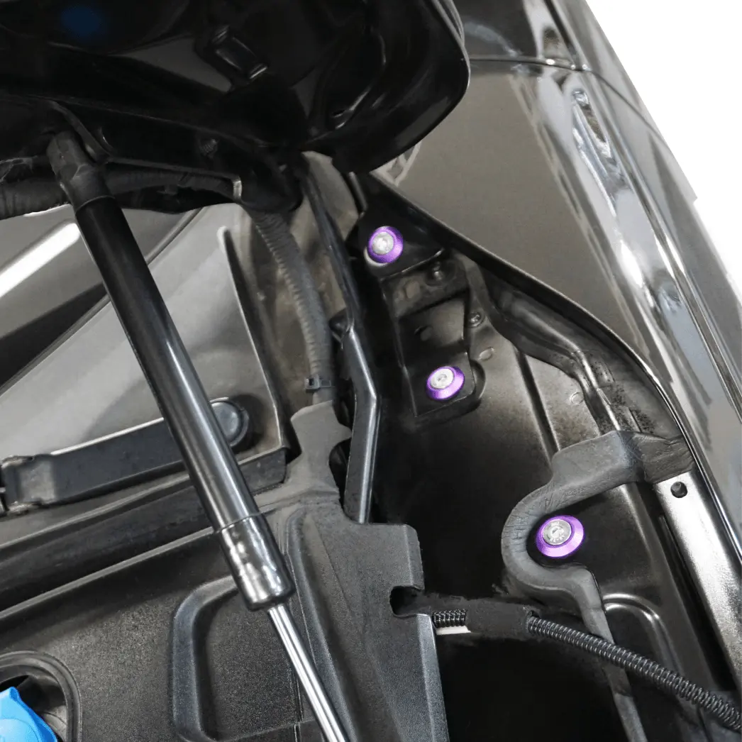Stainless and billet fastener kit for 2012-2018 Audi A7 4G8 3.0L, ZSPEC "Stage 2" Dress Up Bolts® hardware fasteners.