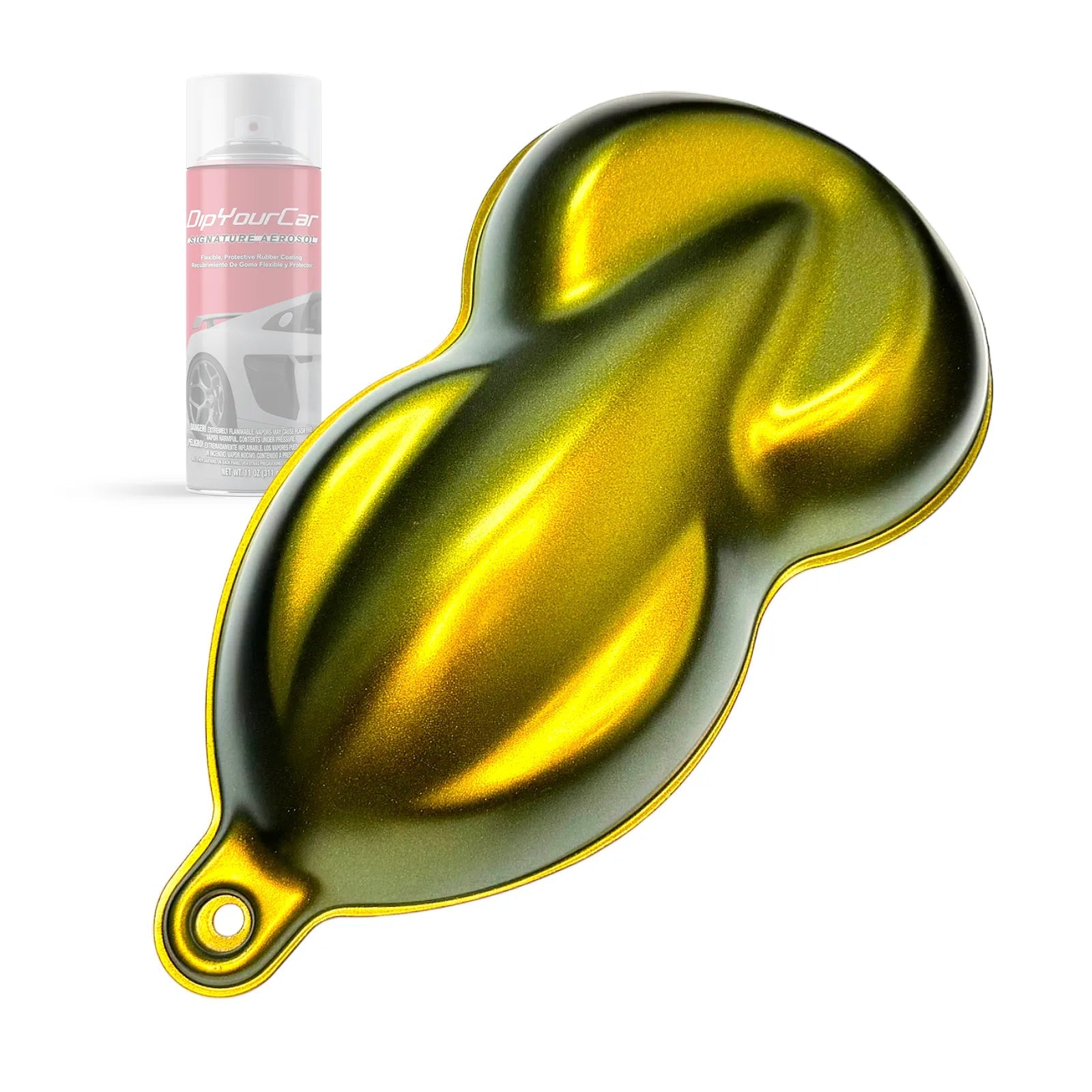 DipYourCar.com ZTL HyperShift® TopCoat Aerosol spray can for dip pearl effects, featuring vibrant, shimmering automotive finish.