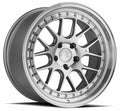 Gloss black Aodhan DS06 18x8 wheels with 5x100 bolt pattern and 35mm offset, featuring a sleek, modern design.