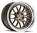 Aodhan Wholesale DS06 18x8 black gloss wheels with 5x100 bolt pattern and 35mm offset, shown from a side view.