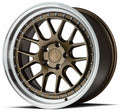 Aodhan Wholesale DS06 18-inch gloss black wheels with 5x100 bolt pattern and 35mm offset, featuring a sleek multi-spoke design.