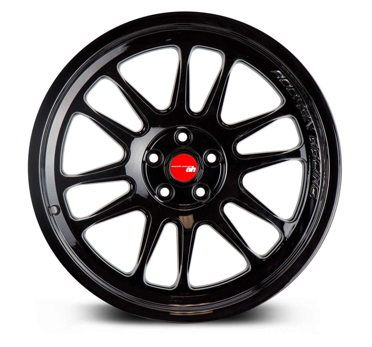 Aodhan Wholesale AH07 18x8 textured bronze wheels with 5x100 bolt pattern and +35 offset on a clean background.