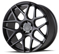 Aodhan Wholesale AFF2 19x8.5 silver machined face wheels with 5x112 bolt pattern and 66.6mm center bore, shown from side angle.