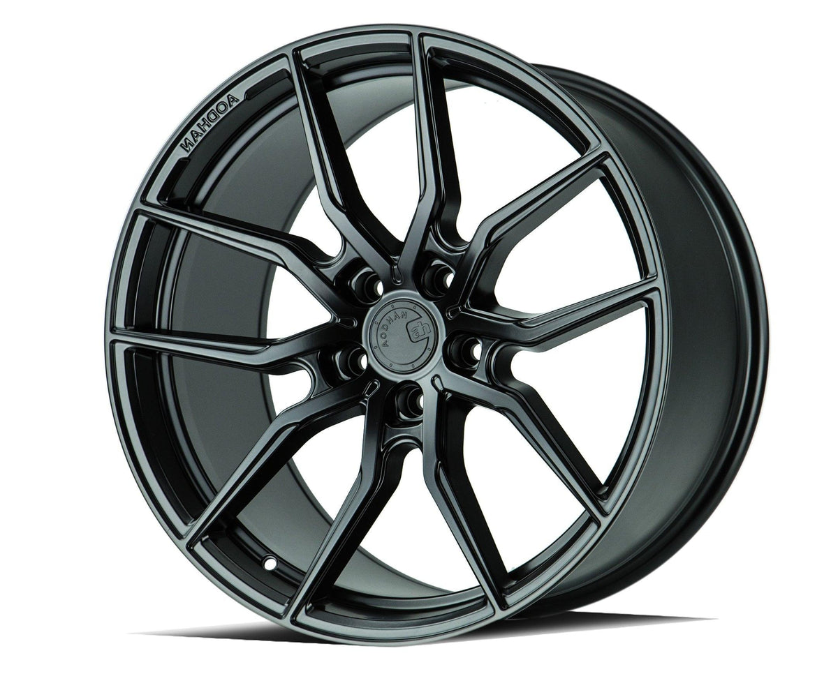Matte black Aodhan Wholesale AFF1 wheels, 20x9 inches, 5x114.3 bolt pattern, 32 offset, 73.1mm hub bore, automotive wheels