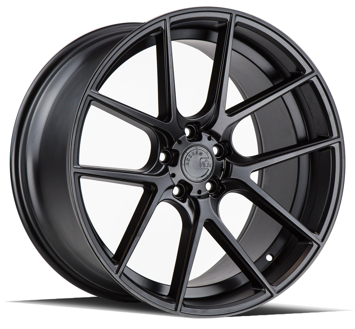 Silver Aodhan Wholesale AFF3 20x9 wheels with 5x114.3 bolt pattern and machined face design, shown from a side angle.