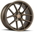 Aodhan Wholesale AFF3 silver 20x9 wheels with machined face and 5x114.3 bolt pattern on a vehicle.