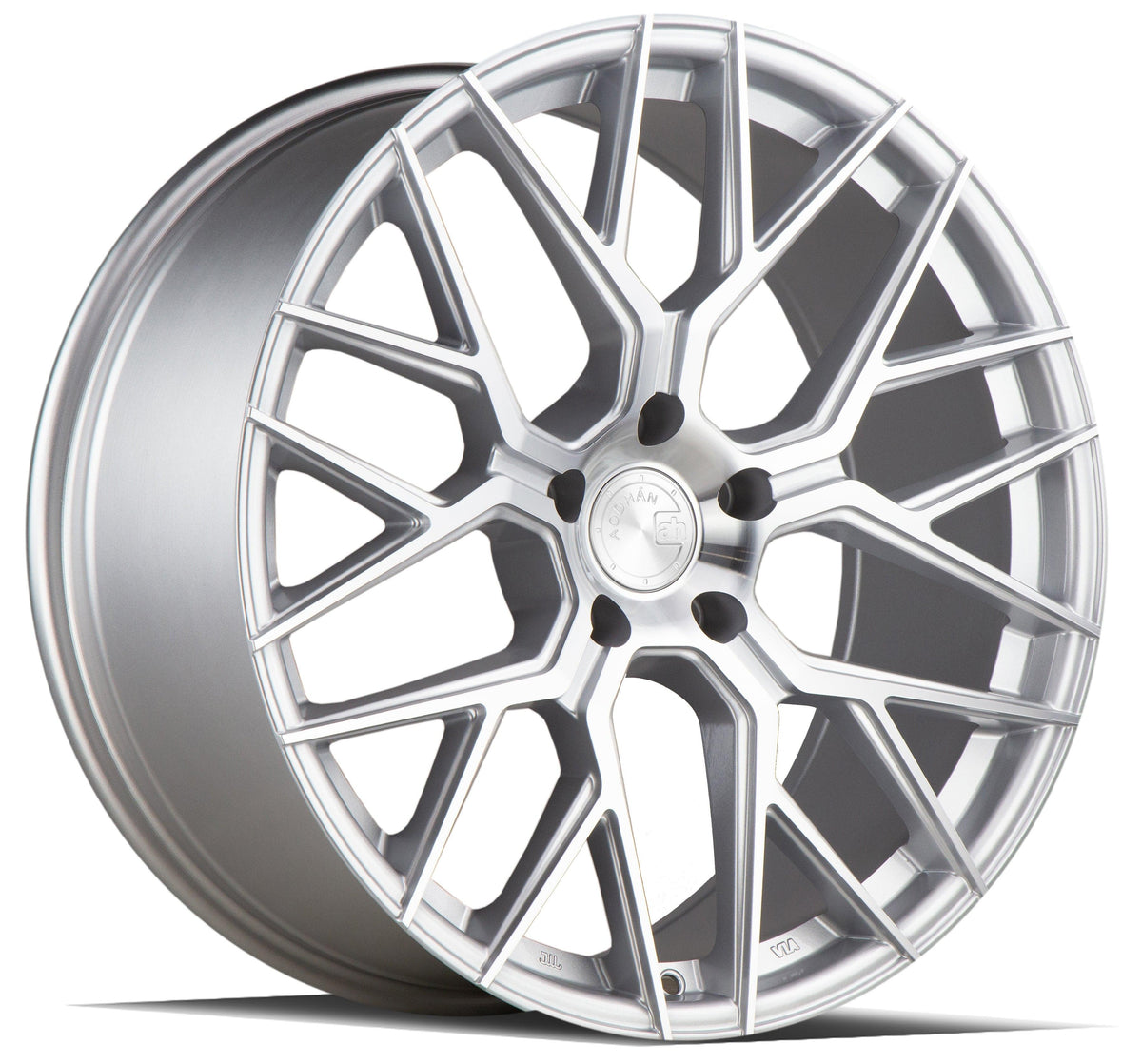 Matte black Aodhan Wholesale AFF9 20x9 wheels with 5x120 bolt pattern and 30 offset for stylish vehicle enhancement.