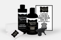 Auto Leather Dye leather cleaning and conditioning care kit for maintaining and restoring leather furniture and car seats.