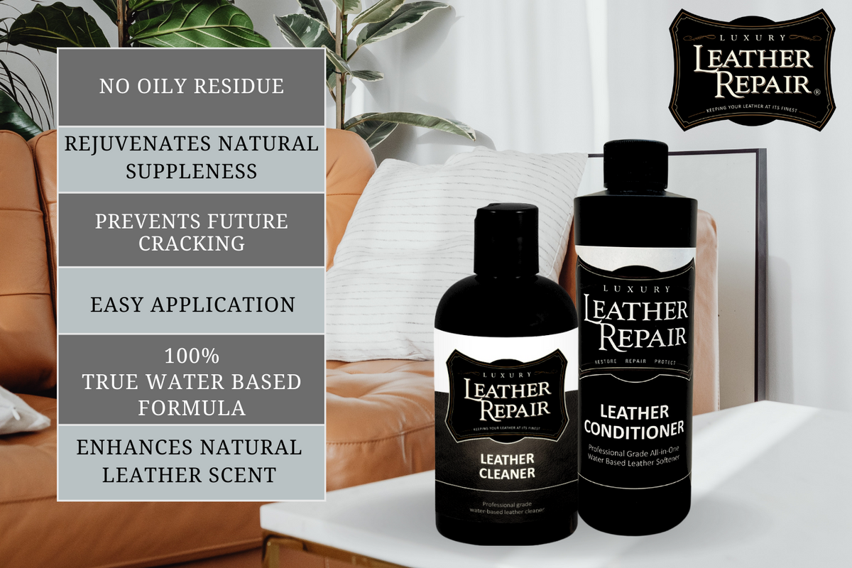 Auto Leather Dye Leather Cleaning and Conditioning Care Kit for leather maintenance and upkeep.