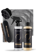 Blackline Car Care BLACKLINE® GENTLE APC all-purpose cleaner in a 16oz spray bottle, suitable for cleaning various vehicle surfaces.