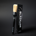 Blackline Car Care boars hair detailing brushes set, featuring natural boar's hair brush for car interior and exterior detailing.