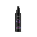 Blackline Car Care 8oz Wild Cherry Car Air Freshener hanging from a vehicle's rearview mirror.