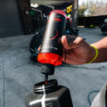 Blackline Car Care BLACKLINE® Ultra Foam car shampoo in a 16oz bottle, showcasing the black and white label on the product.