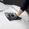 Blackline Synthetic Clay Towel from Blackline Car Care, shown in black, designed for removing contaminants from vehicle surfaces.