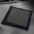 Blackline Synthetic Clay Towel in black, designed for car detailing and paint surface cleaning.