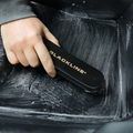Blackline Leather Brush by Blackline Car Care for cleaning and conditioning leather car seats and interiors.