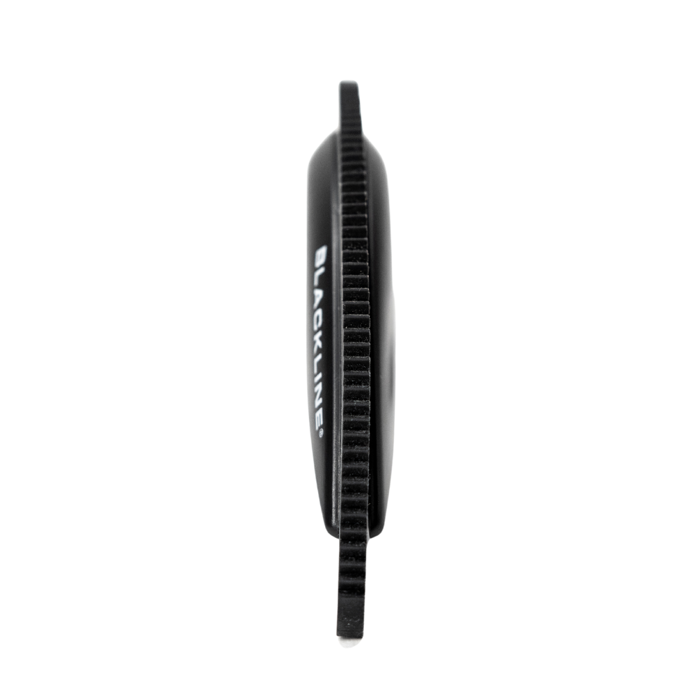 Blackline Pet Hair Brush from Blackline Car Care, showing a handheld brush with dense bristles for removing pet hair from surfaces.