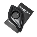 Blackline Pet Hair Brush by Blackline Car Care, with black bristles and ergonomic handle for removing pet hair from surfaces.