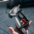 Blackline Car Care SNUB-NOSE pressure washer gun in black, featuring ergonomic design and trigger for efficient cleaning.