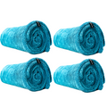 Blackline Car Care twisted-loop drying towel in black, showcasing its textured, absorbent design for vehicle drying.