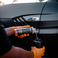 Blackline Car Care BLACKLINE® Foam Cannon 2.0 for car washing, showing the foam cannon device with adjustable spray nozzle.