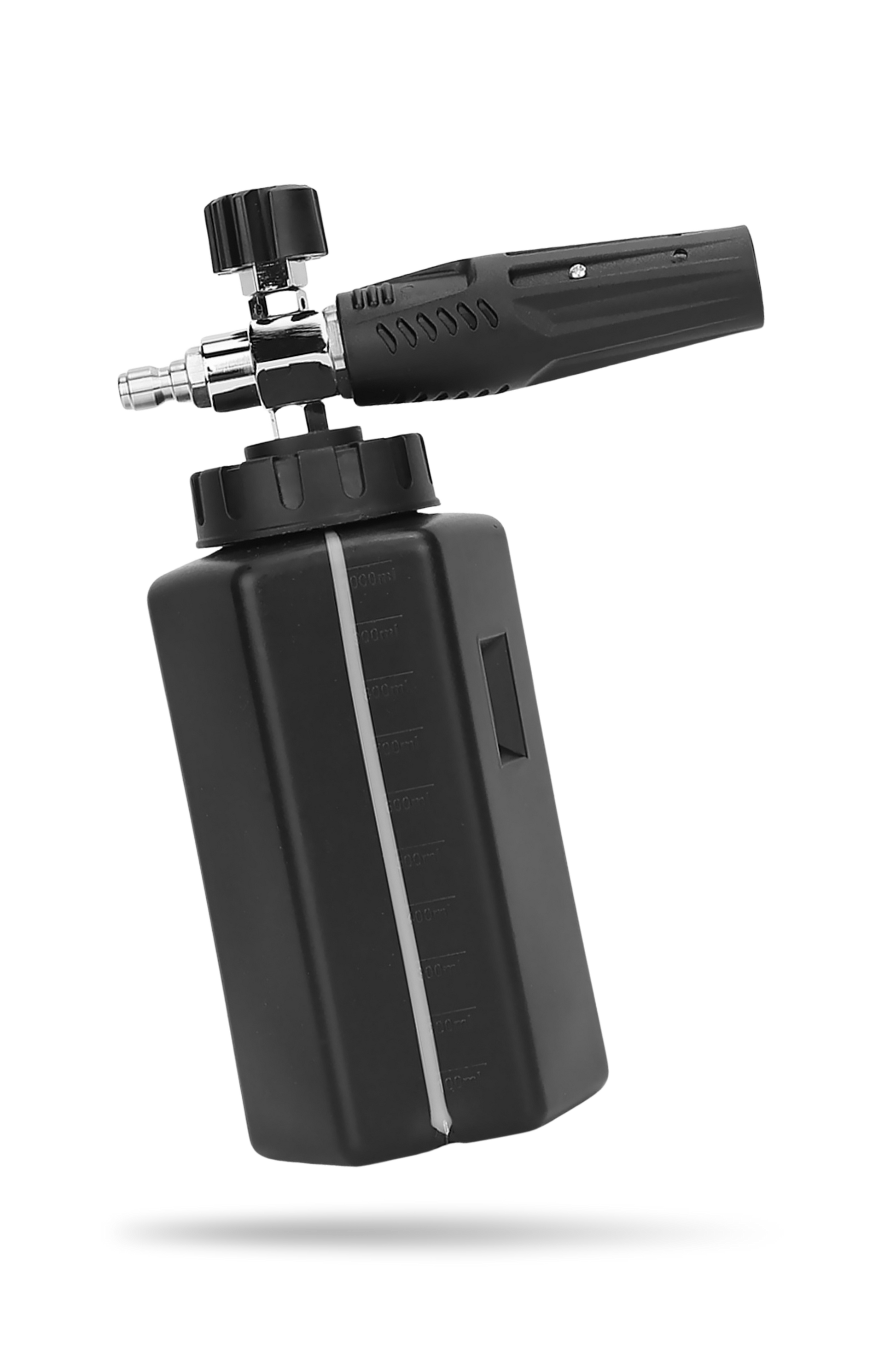 Blackline Car Care BLACKLINE® Foam Cannon 2.0 for car washing, showing the foam cannon with nozzle and adjustable spray features.